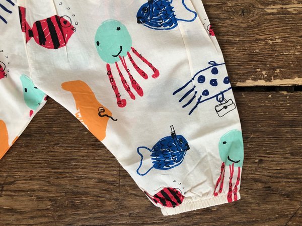 kids Nadadelazos Pants - Shoal of Fish kids Nadadelazos Pants - Shoal of Fish