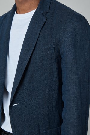 Barena Maranto Datolo Linen Blazer - Navy Barena Maranto Datolo Linen Blazer - Navy
