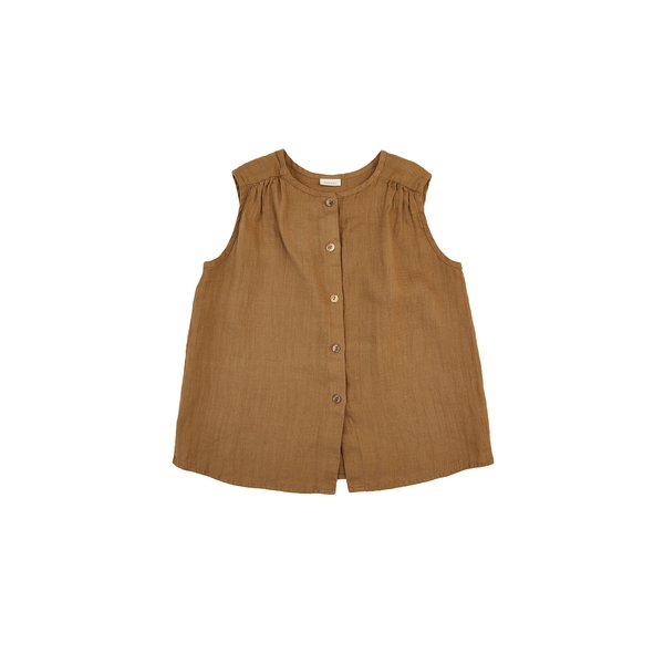 KIDS Nobonu Lima Blouse - Ochre KIDS Nobonu Lima Blouse - Ochre