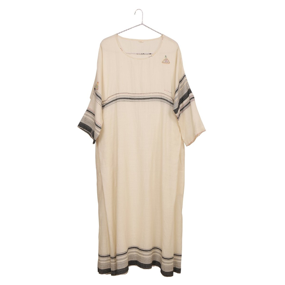 sachin and babi light blue dress CHLOÉ Embroidered wool and linen-blend midi dress main image 1
