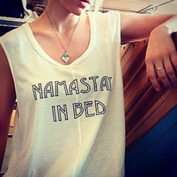 AMUSE SOCIETY Joli Knit Muscle Tank - Namastay In Bed AMUSE SOCIETY Joli Knit Muscle Tank - Namastay In Bed