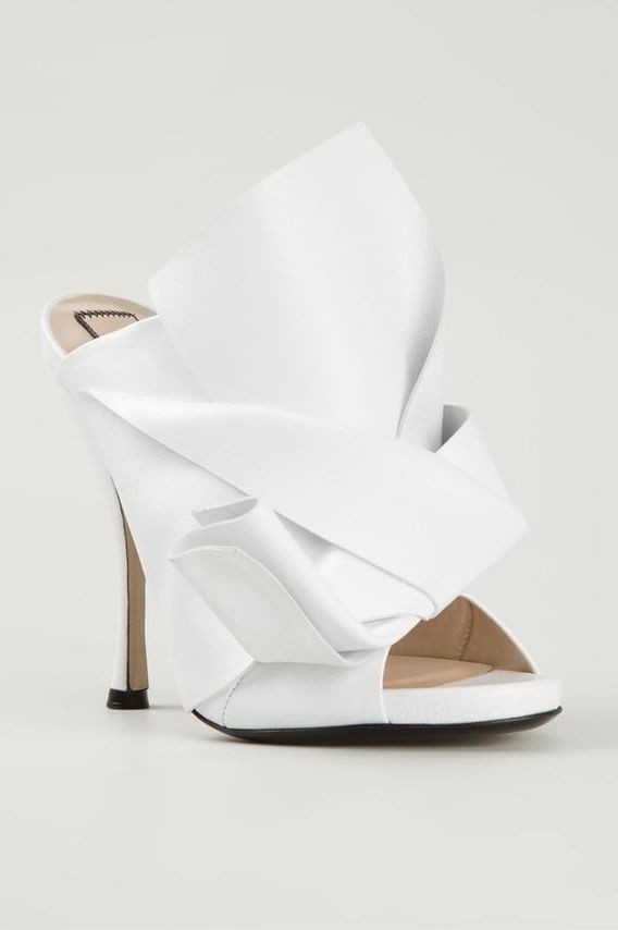 No. 21 'Ronny' leather mule No. 21 'Ronny' leather mule