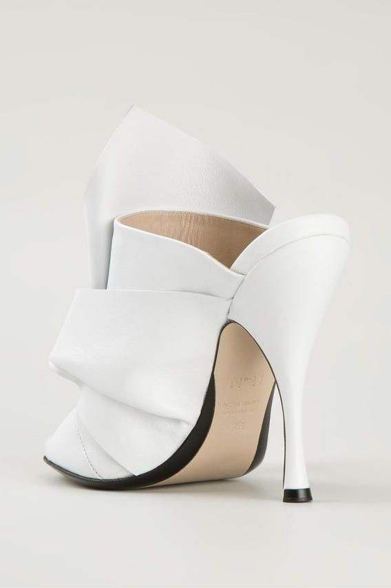 No. 21 'Ronny' leather mule No. 21 'Ronny' leather mule