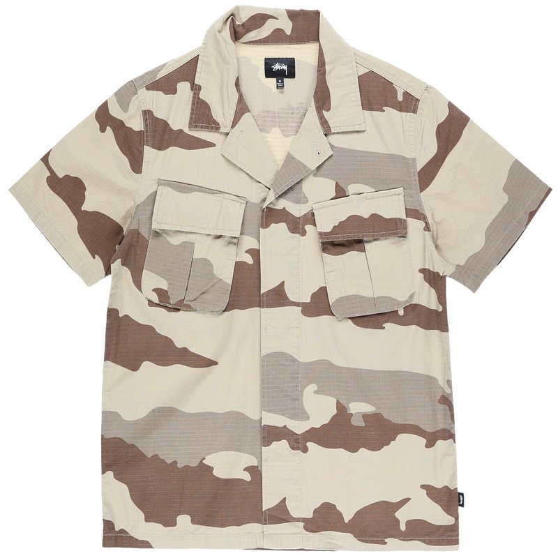 トップス STUSSY CAMOUFLAGE Shirt New Stussy World Tour Tee Camo New With Tags Mens L | eBay