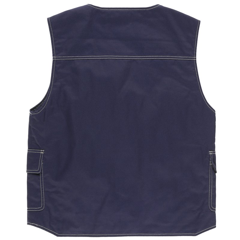 Stussy Poly Cotton Work Vest - NAVY | Garmentory