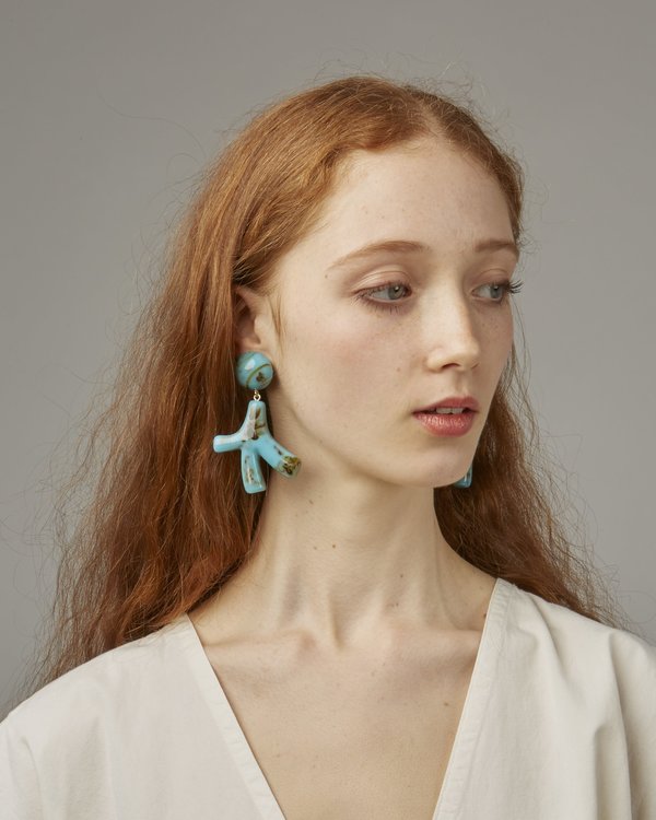 Valet Noemie Earrings - Turquoise Valet Noemie Earrings - Turquoise