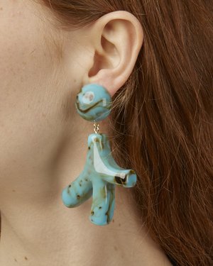 Valet Noemie Earrings - Turquoise Valet Noemie Earrings - Turquoise