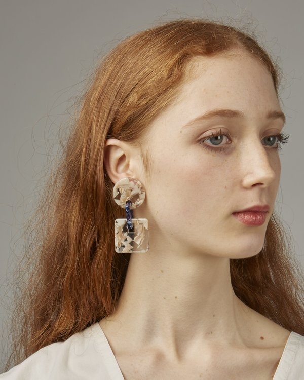 Valet Savannah Earrings - Marble Valet Savannah Earrings - Marble