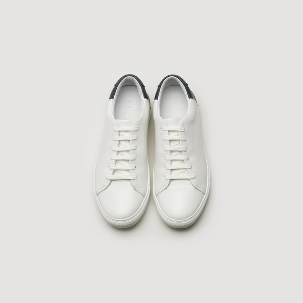 THEY Two-Tone Low Sneakers - Off White/Navy THEY Two-Tone Low Sneakers - Off White/Navy