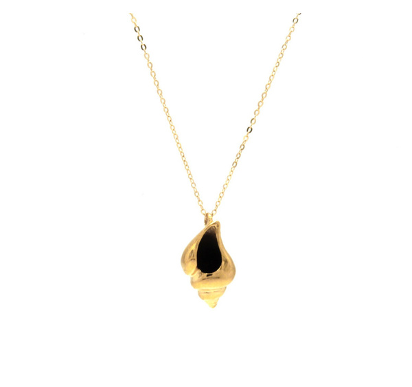 Jurate Brown Uvita Necklace - 14k Gold Jurate Brown Uvita Necklace - 14k Gold