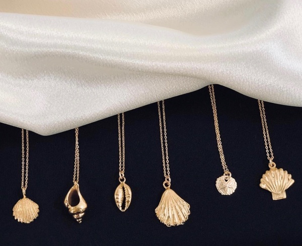 Jurate Brown Uvita Necklace - 14k Gold Jurate Brown Uvita Necklace - 14k Gold