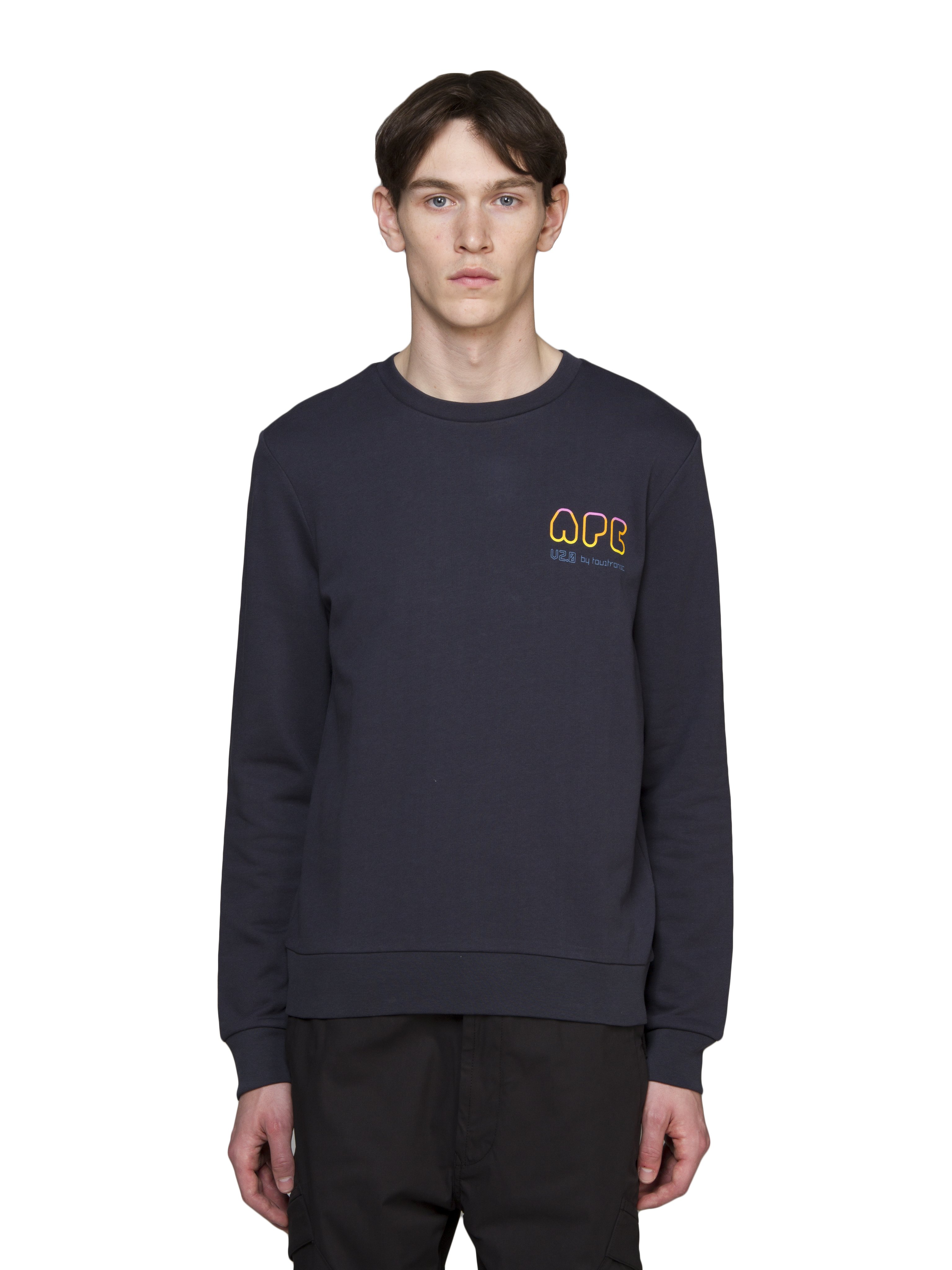 A.P.C. Rainbow V2.0 Sweatshirt - Navy 