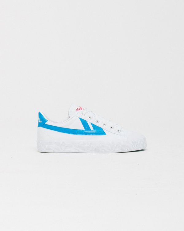 Unisex Warrior WB1 Shoes - White/Blue Unisex Warrior WB1 Shoes - White/Blue