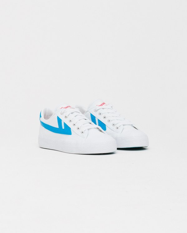Unisex Warrior WB1 Shoes - White/Blue Unisex Warrior WB1 Shoes - White/Blue