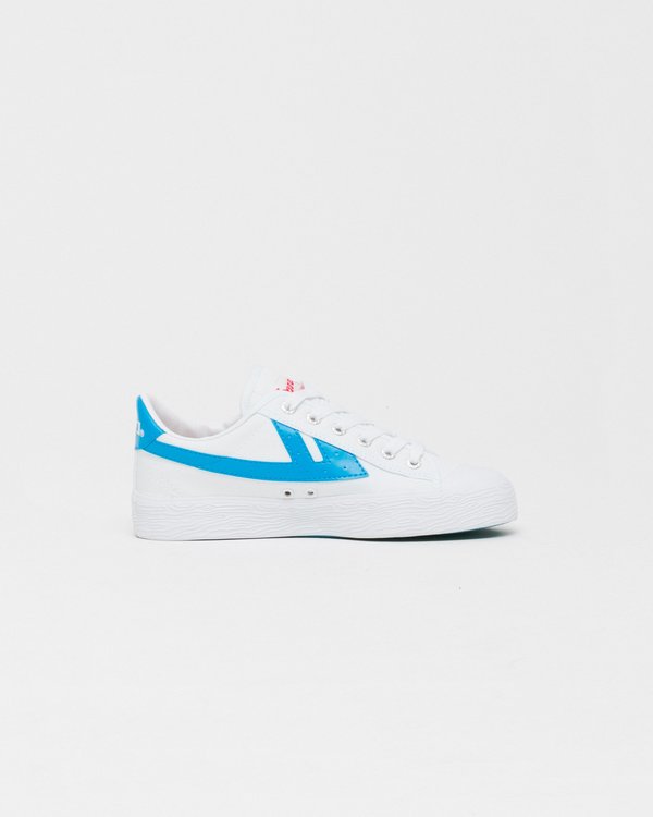 Unisex Warrior WB1 Shoes - White/Blue Unisex Warrior WB1 Shoes - White/Blue