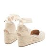 Castaner Wedge Espadrilles - Ivory - Thumbnail 2