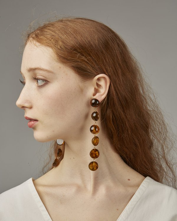 Valet Tallulah Earrings - Amber Valet Tallulah Earrings - Amber