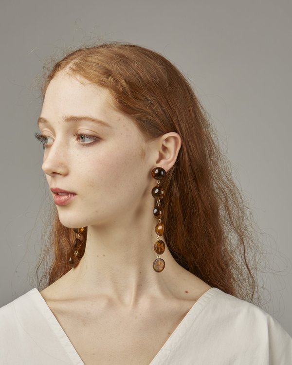 Valet Tallulah Earrings - Amber Valet Tallulah Earrings - Amber