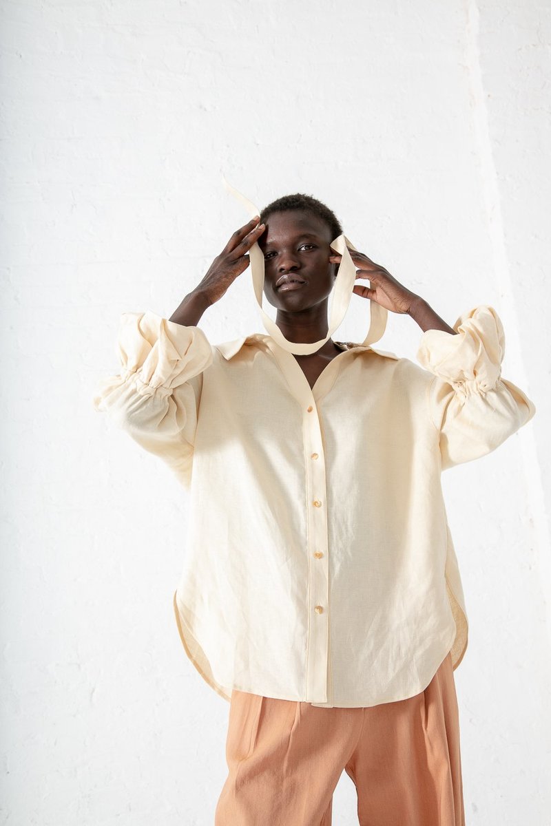 第一ネット Rejina Garmentory | Yellow - Shirt Amber Pyo トップス