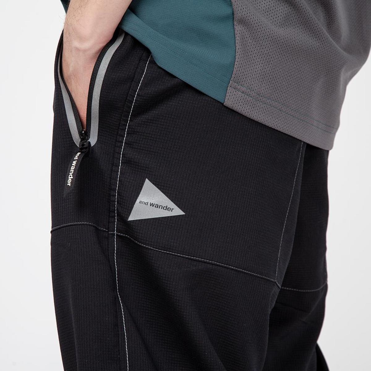 and wander Vent Pants - Black | Garmentory