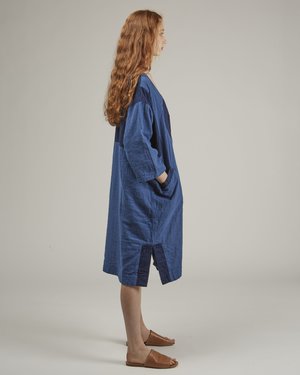 Atelier Delphine Gillian Coat - Patchwork Denim Atelier Delphine Gillian Coat - Patchwork Denim