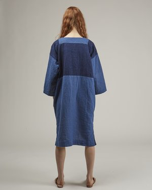 Atelier Delphine Gillian Coat - Patchwork Denim Atelier Delphine Gillian Coat - Patchwork Denim