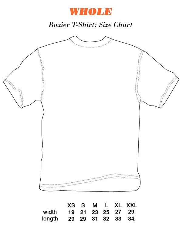 Unisex WHOLE Single Piercing T-Shirt - Black Unisex WHOLE Single Piercing T-Shirt - Black