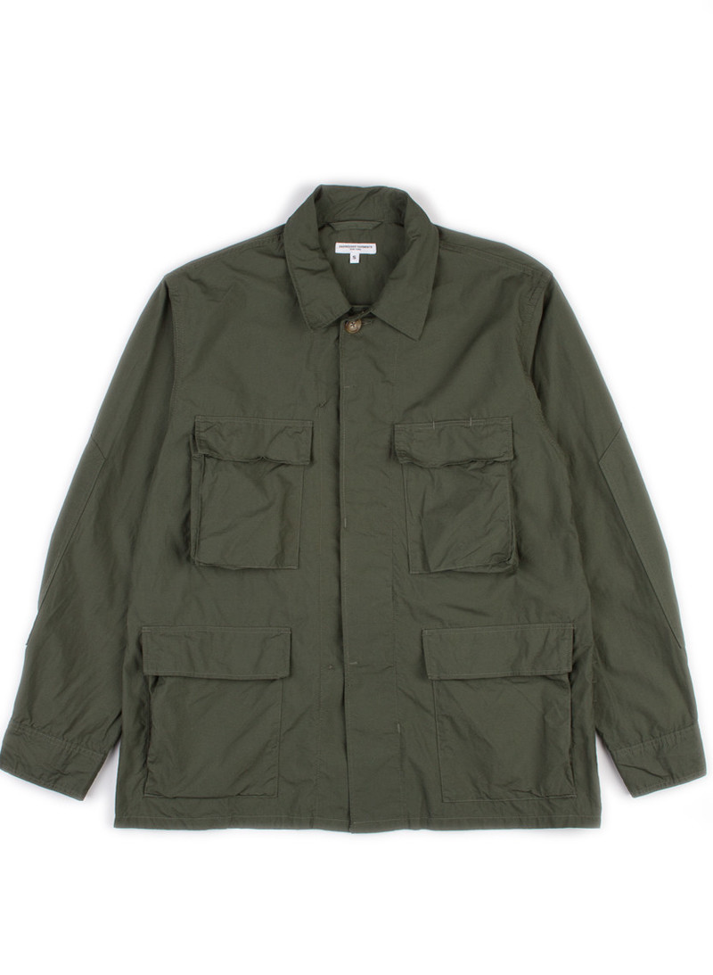 BDU Jacket Olive High Count Broadcloth | Garmentory
