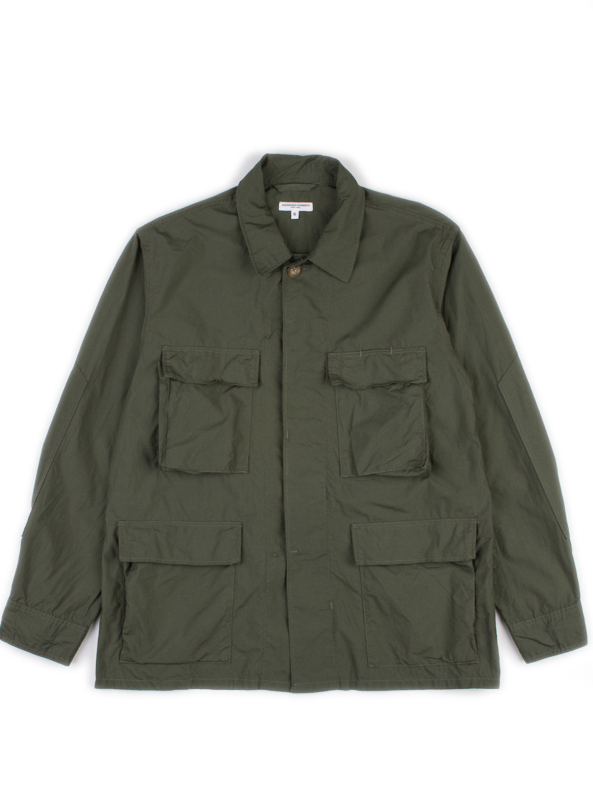 BDU Jacket Olive High Count Broadcloth | Garmentory