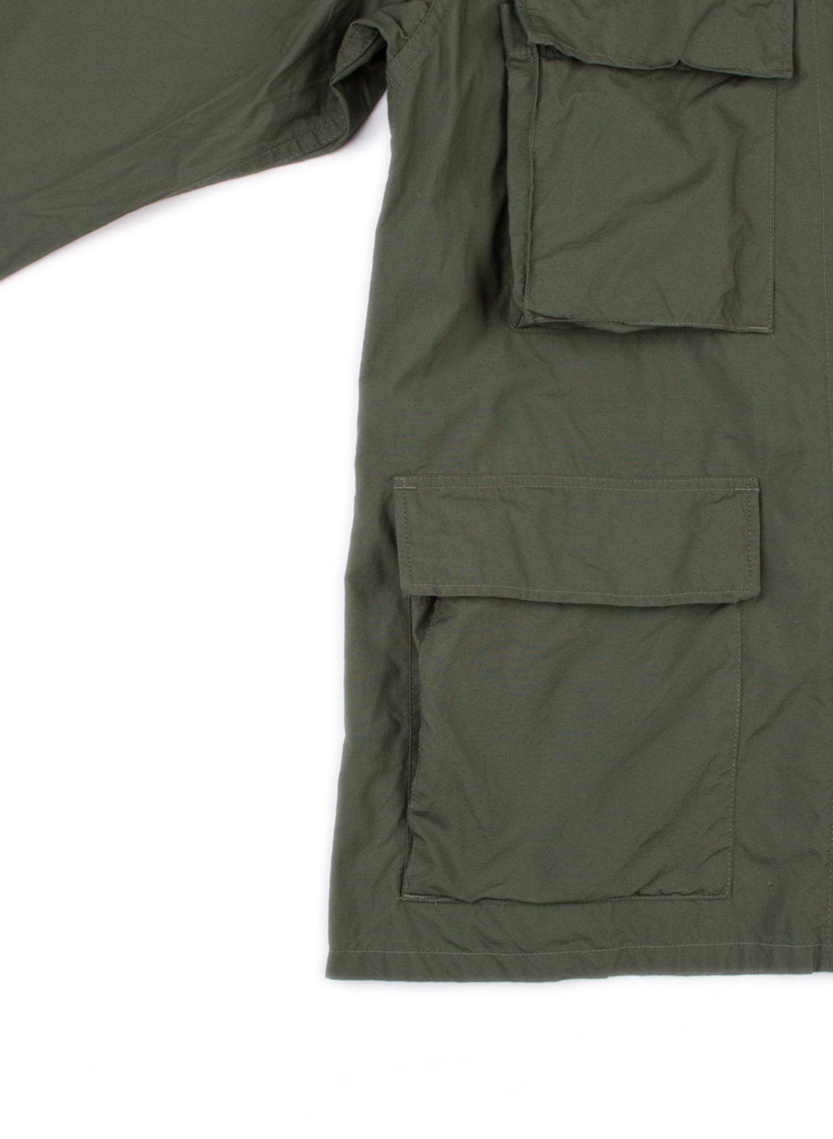 BDU Jacket Olive High Count Broadcloth | Garmentory