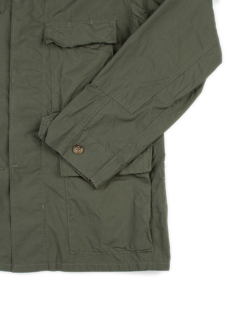 BDU Jacket Olive High Count Broadcloth | Garmentory