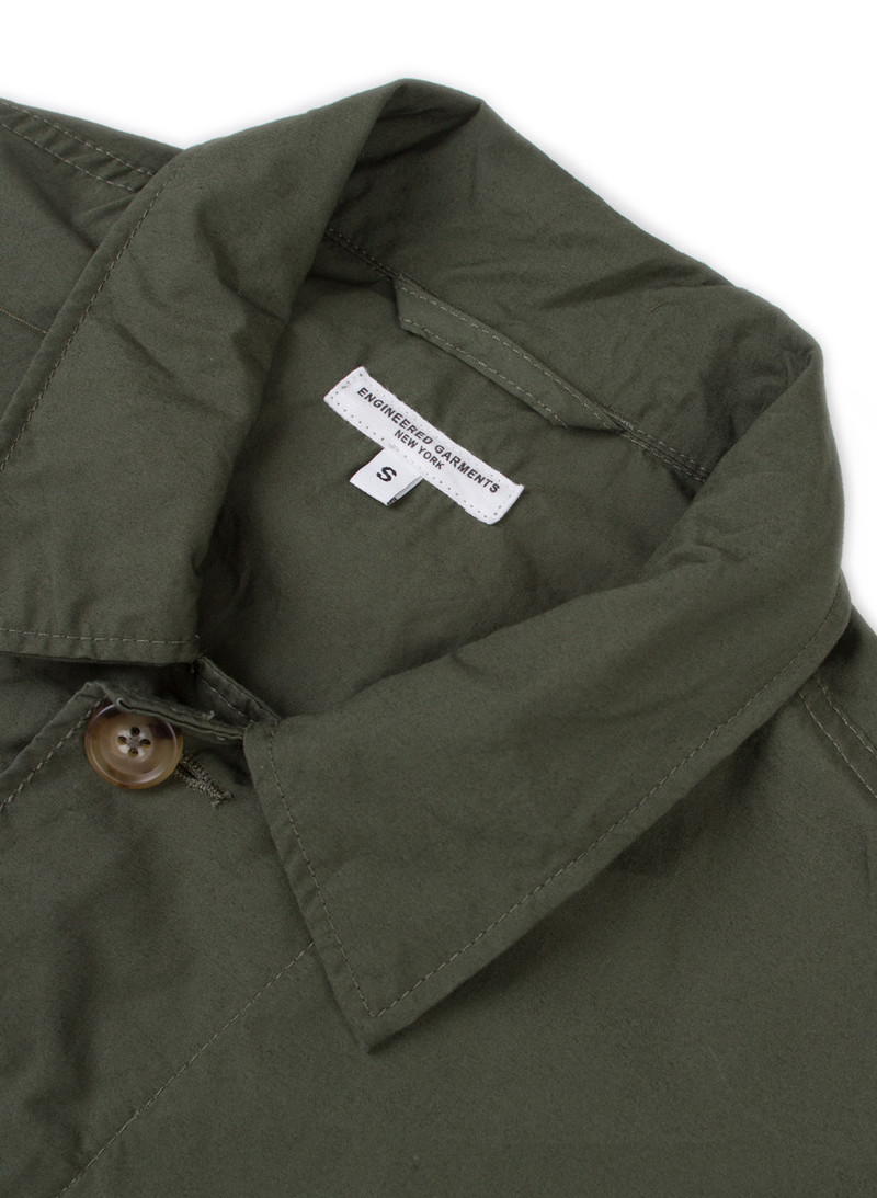 BDU Jacket Olive High Count Broadcloth | Garmentory