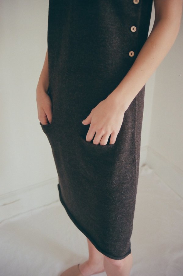 dark brown jumper dress Get Like This Jumper Midi Dress, Small main image 0
