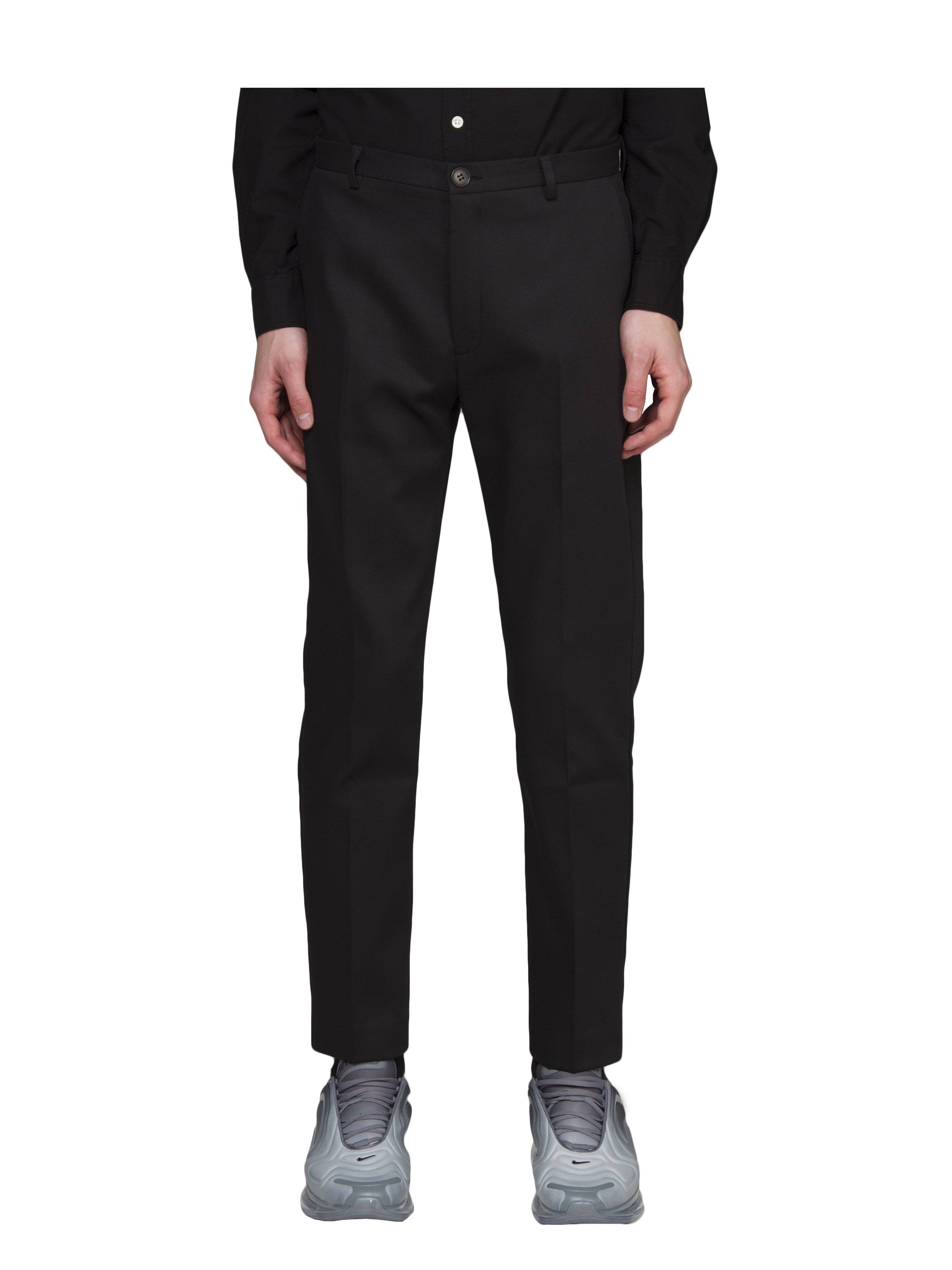 Sefr Harvey  ウールトラウザーズ Sefr Sefr Harvey Trousers - Black | Garmentory