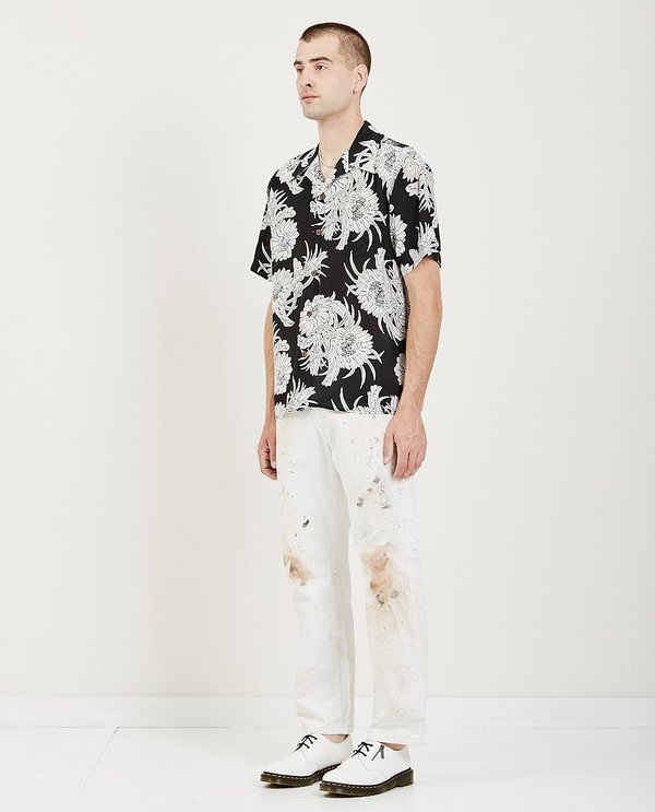 AVANTI X AMRAG NIGHT BLOOMING ALOHA SHIRT - Black AVANTI X AMRAG NIGHT BLOOMING ALOHA SHIRT - Black