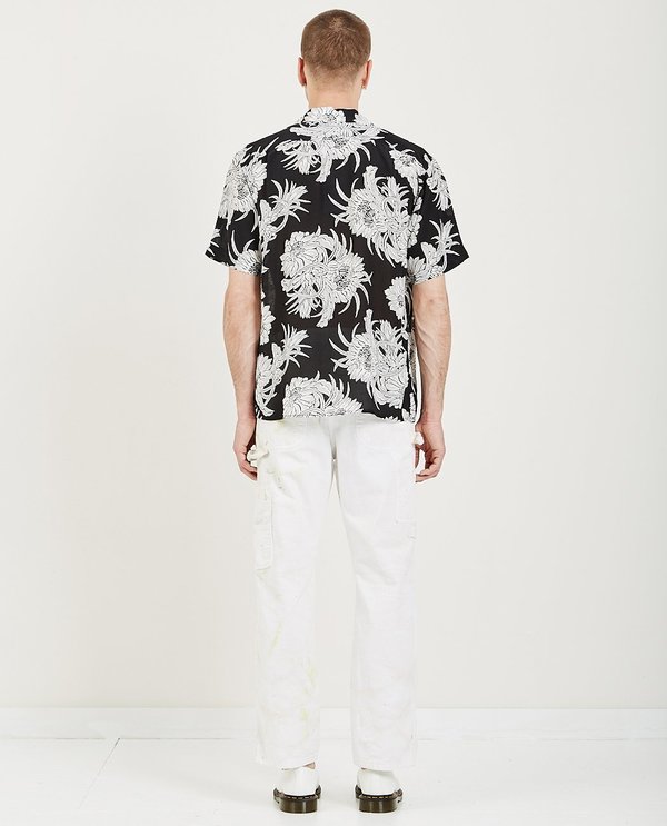 AVANTI X AMRAG NIGHT BLOOMING ALOHA SHIRT - Black AVANTI X AMRAG NIGHT BLOOMING ALOHA SHIRT - Black