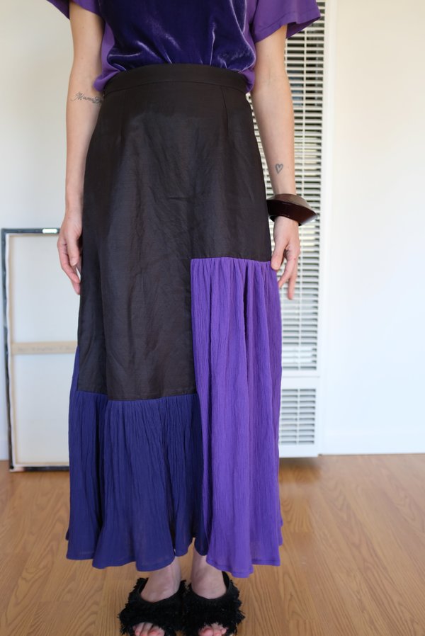 Correll Correll Flocco 19 Skirt - Black/Violet Correll Correll Flocco 19 Skirt - Black/Violet