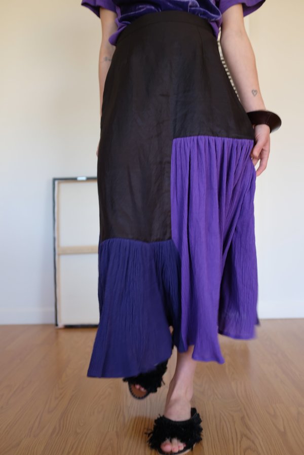 Correll Correll Flocco 19 Skirt - Black/Violet Correll Correll Flocco 19 Skirt - Black/Violet