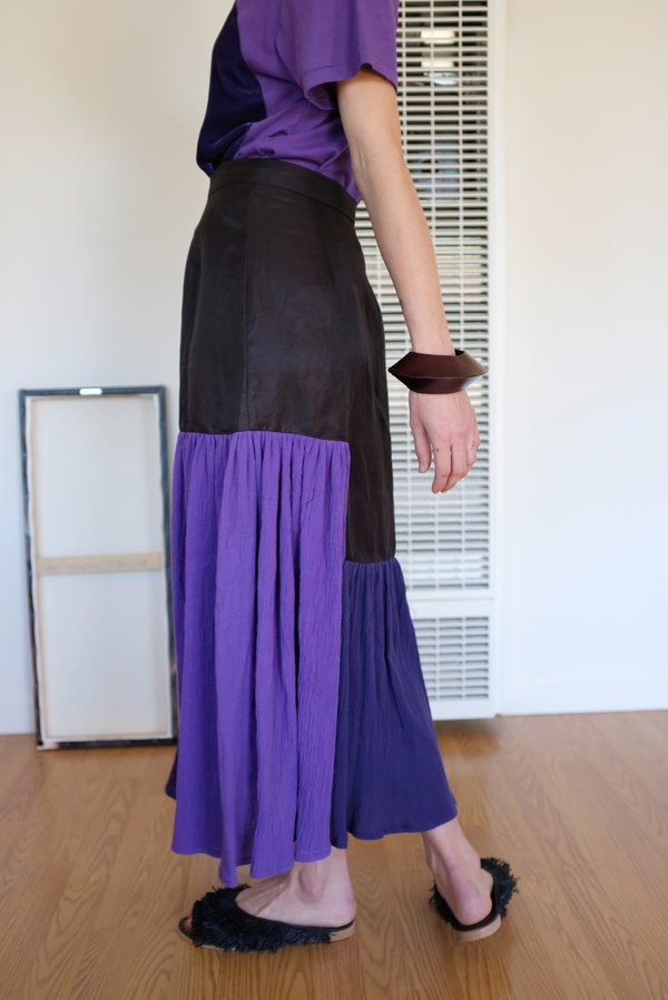 Correll Correll Flocco 19 Skirt - Black/Violet Correll Correll Flocco 19 Skirt - Black/Violet