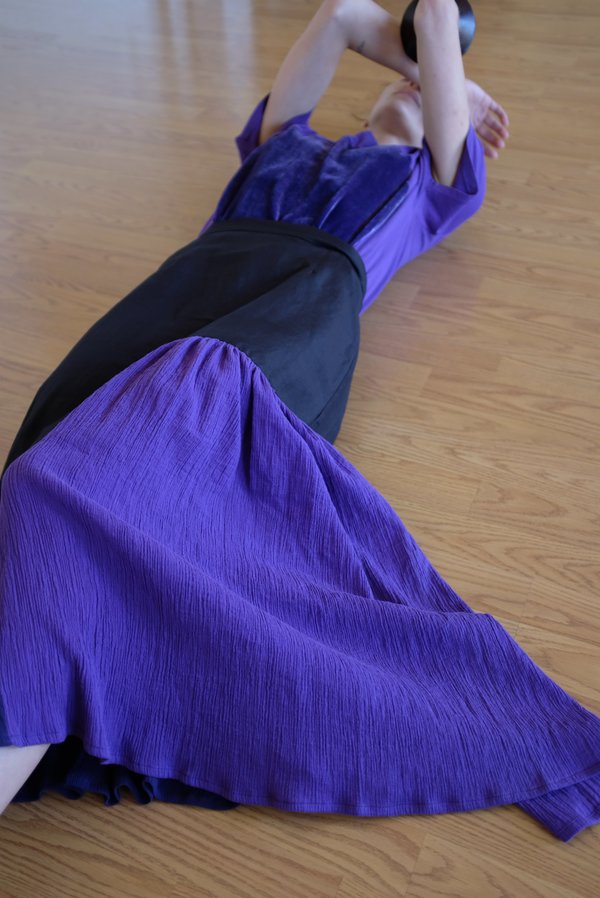 Correll Correll Flocco 19 Skirt - Black/Violet Correll Correll Flocco 19 Skirt - Black/Violet