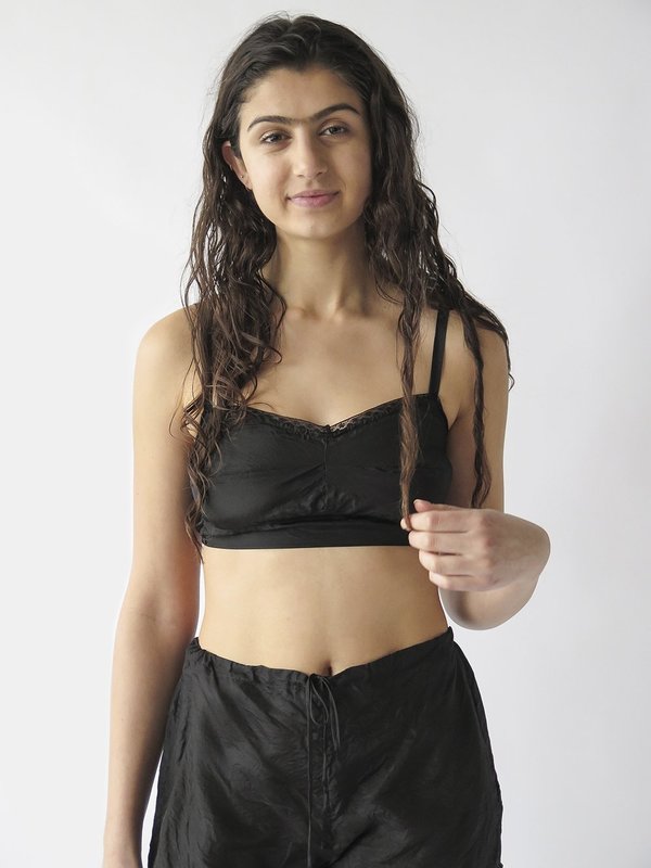 Erica Tanov Beatrice Bralette - Black Erica Tanov Beatrice Bralette - Black