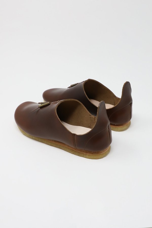 RAKU Babush Fringe - Brown