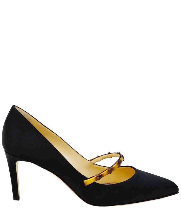 Chloe Gosselin Black August 70 Pointed Pump Chloe Gosselin Black August 70 Pointed Pump