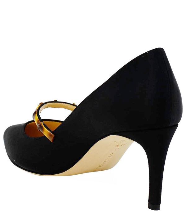 Chloe Gosselin Black August 70 Pointed Pump Chloe Gosselin Black August 70 Pointed Pump