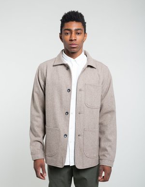 Native North Wool Utility Jacket - Dirt 