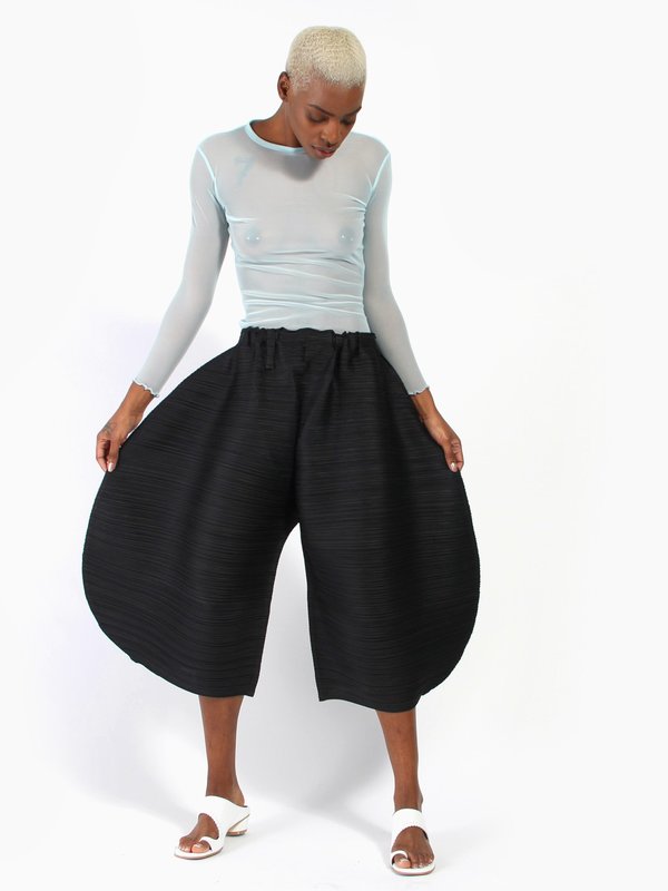 Issey Miyake Bounce Pant - black | Garmentory