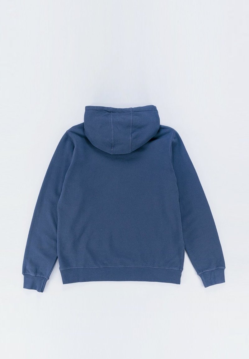 By Parra Garage Oil Hoodie - Navy Blue | Garmentory