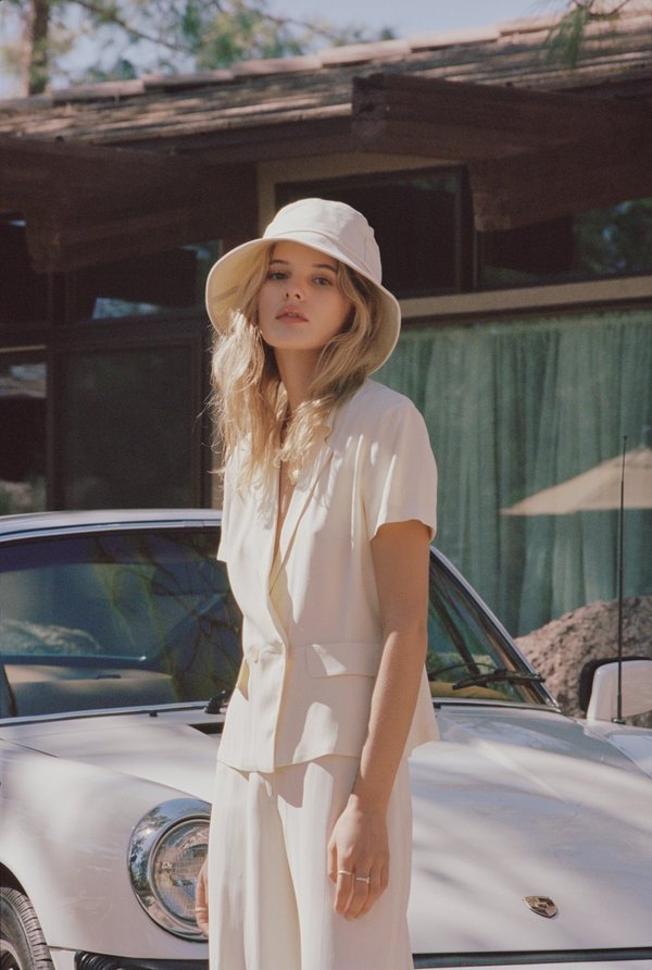 Lack of Color Wave Bucket Hat - Cream | Garmentory display picture 1