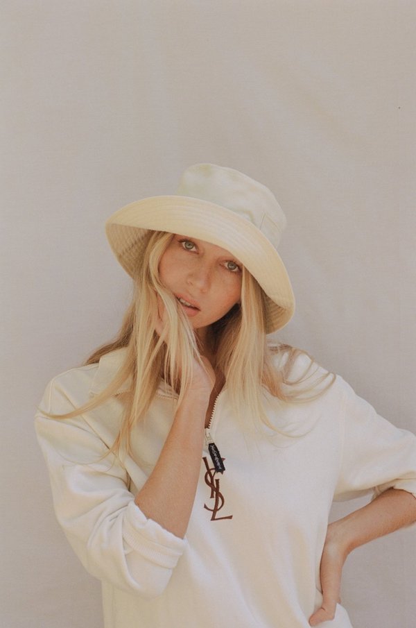 Lack of Color Wave Bucket Hat - Cream | Garmentory display picture 3