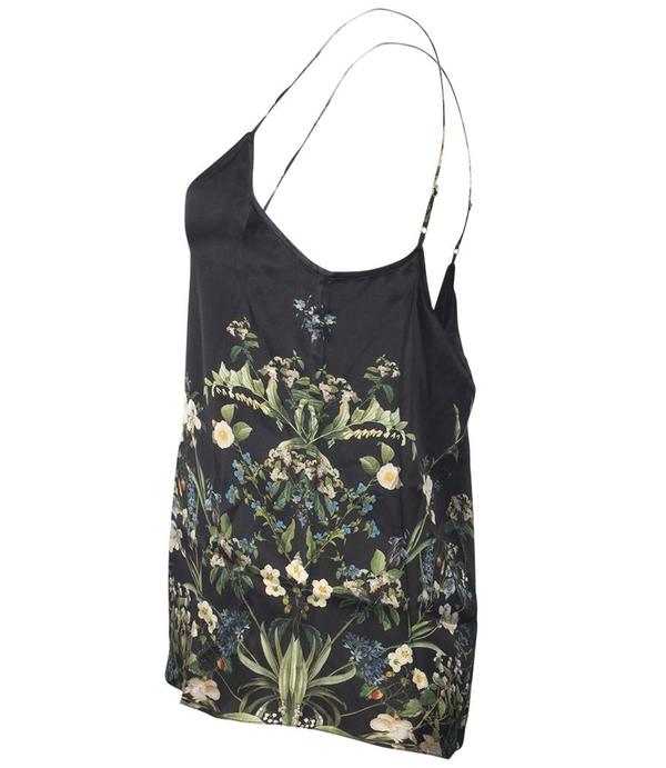 ST. Piece Silk Blouse - black ST. Piece Silk Blouse - black
